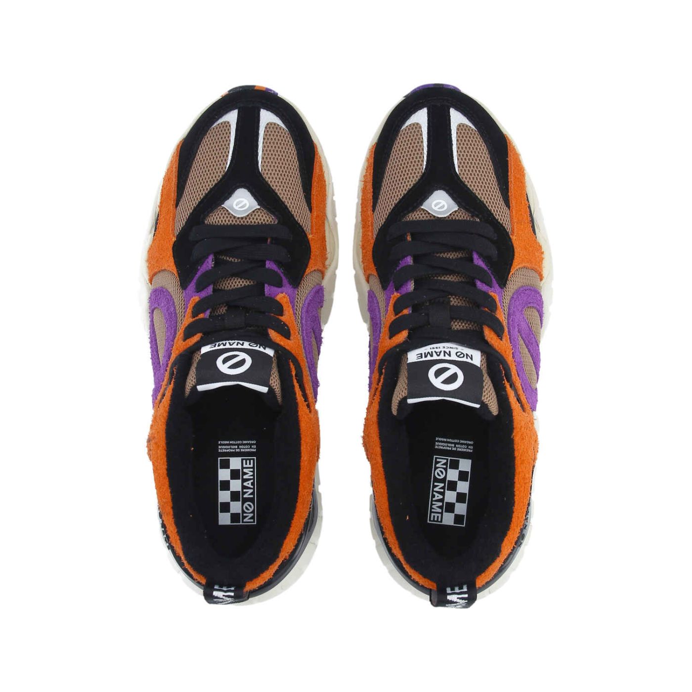 KRAZEE RUNNER M  -  SDE/SANDW./HSDE  - NERO/TALPA/VIOLA/ARANCIONE